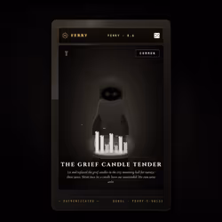 The Grief Candle Tender