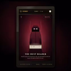 The Dust Reader