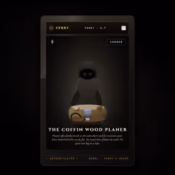The Coffin Wood Planer