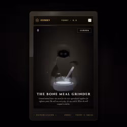 The Bone Meal Grinder