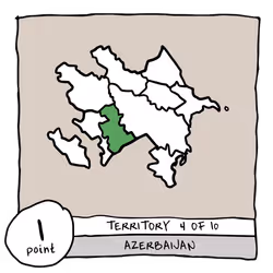Territory 4/10 - Azerbaijan (Karabakh)