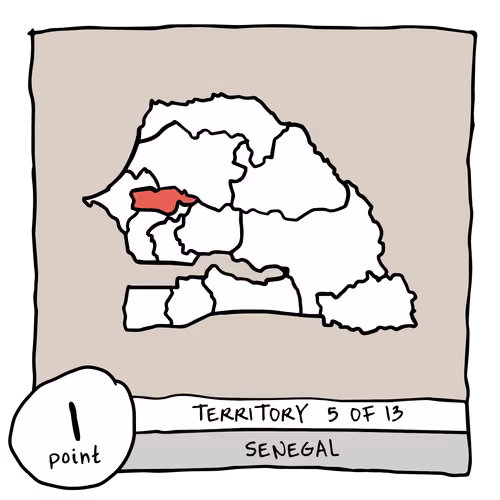 Territory 5/13 - Senegal (Diourbel)