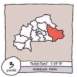 Territory 7/13 - Burkina Faso (Est)