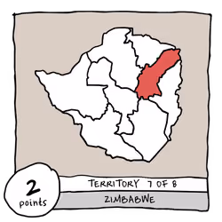 Territory 7/8 - Zimbabwe (Mashonaland East)
