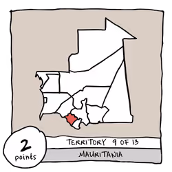 Territory 9/13 - Mauritania (Gorgol)