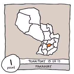 Territory 13/17 - Paraguay (Guairá)