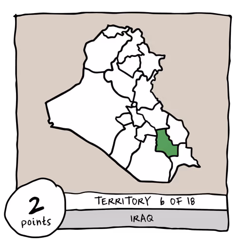 Territory 6/18 - Iraq (Dhi Qar)