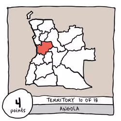 Territory 10/18 - Angola (Cuanza Sul)