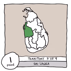 Territory 3/9 - Sri Lanka (North Western)