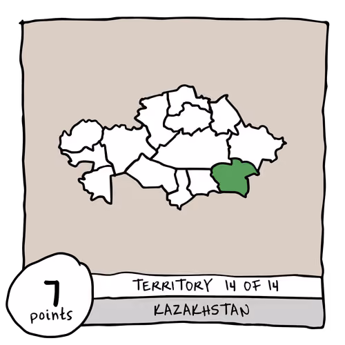 Territory 14/14 - Kazakhstan (Almaty Region)