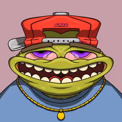 Totally Cool Not Faded Frog
