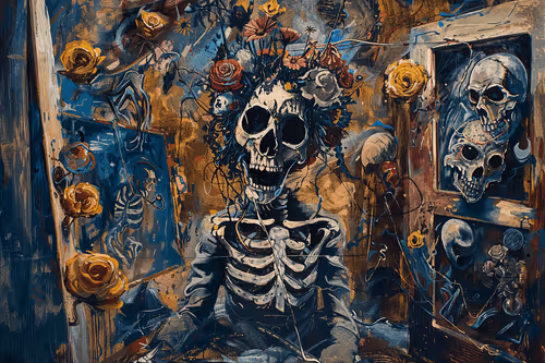 TRANSMUTATIONAL AI PAINTINGS