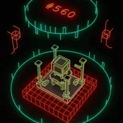 Neon Voxels