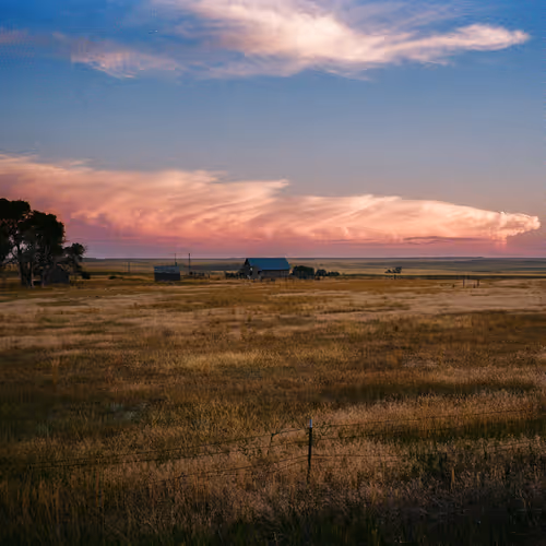 Galaxies Beneath A Dying Sky