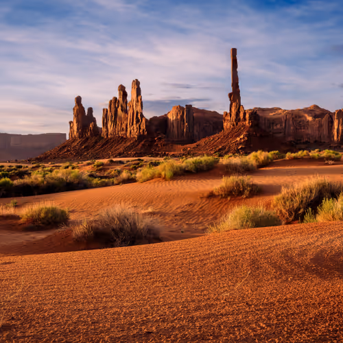Morning Monument Valley