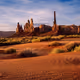Morning Monument Valley