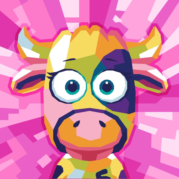 Common Sense Cow Bubble Gum (Iconics 1/1)