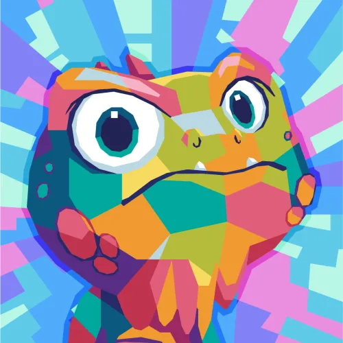 Level Headed Lizard Hologram (Iconics 1/1)