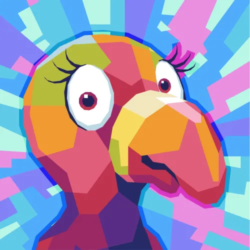 Forthright Flamingo Hologram (Iconics 1/1)