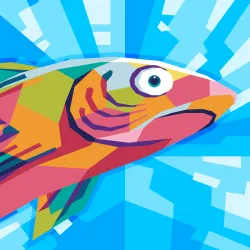 Spiffy Salmon Diamond (Iconics 1/1)