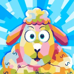Lit Lamb Diamond (Iconics 1/1)