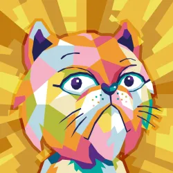 Perfect Persian Cat Gold (Iconics 1/1)