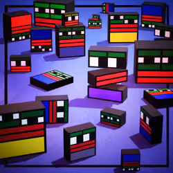 Party Geometric Pepe 3D #15/30