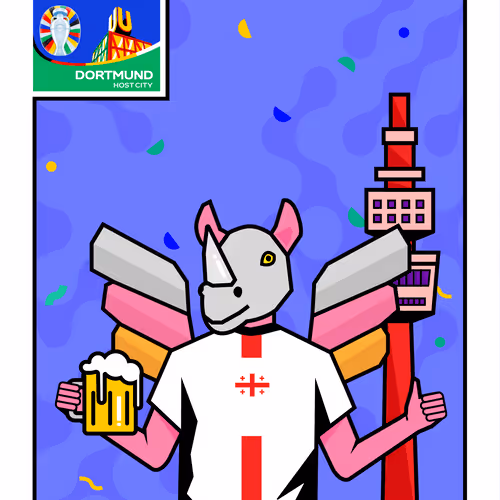 Uefa Euro 2024 The Dortmund Collection Georgian Ed