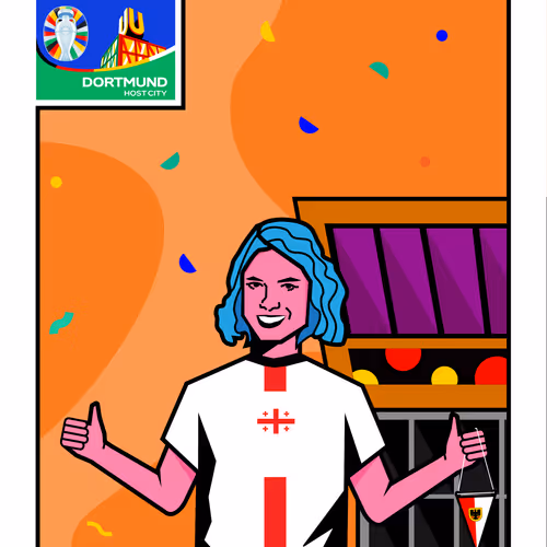 Uefa Euro 2024 The Dortmund Collection Georgian Ed