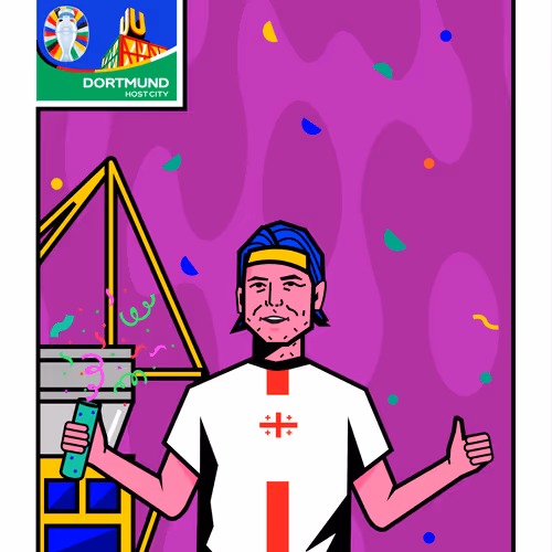 Uefa Euro 2024 The Dortmund Collection Georgian Ed