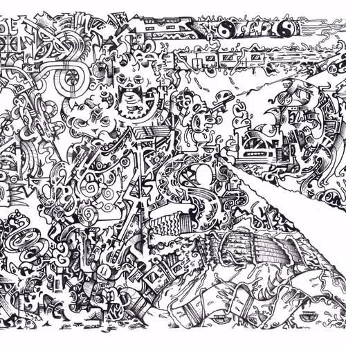 Okapie Drawing