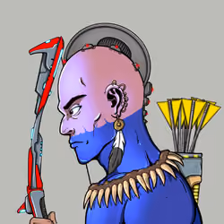 Mohawk Warrior #1169