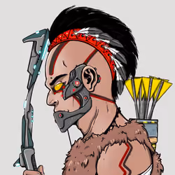 Mohawk Warrior #1150