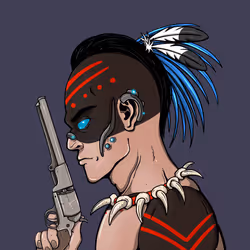 Mohawk Warrior #1291