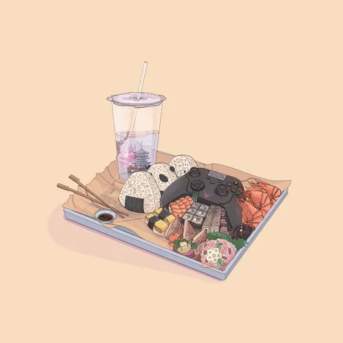 Cyberpunk Sushi Set