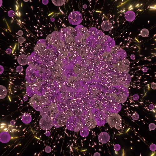 Cosmic Bloom By Leo Villareal