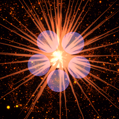 Cosmic Bloom By Leo Villareal