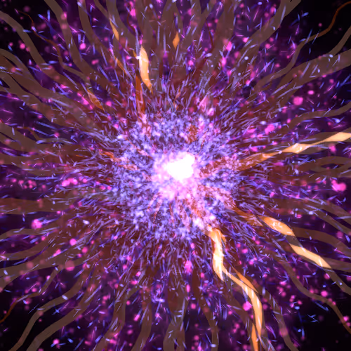 Cosmic Bloom By Leo Villareal