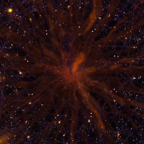 Cosmic Bloom By Leo Villareal