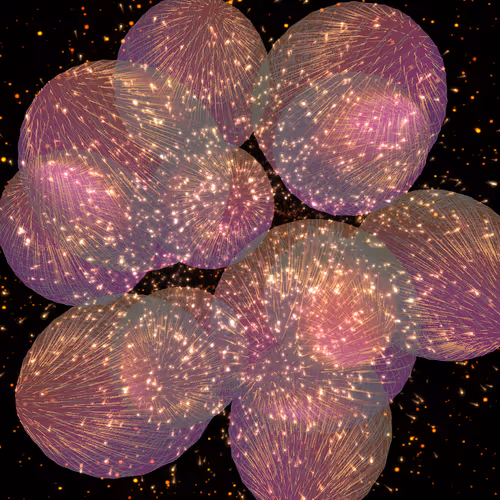 Cosmic Bloom By Leo Villareal