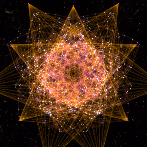 Cosmic Bloom By Leo Villareal
