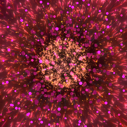 Cosmic Bloom By Leo Villareal