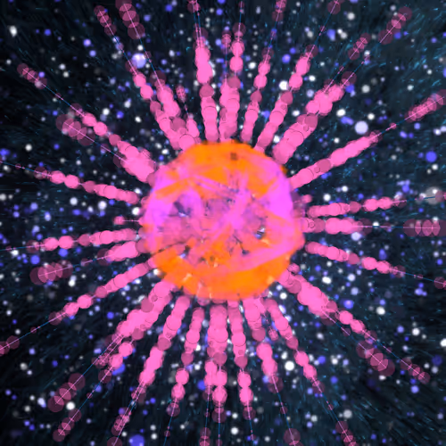 Cosmic Bloom By Leo Villareal