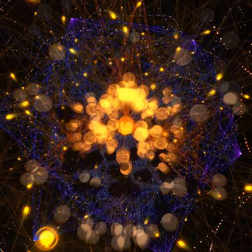 Cosmic Bloom By Leo Villareal
