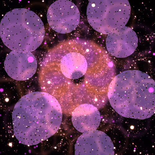 Cosmic Bloom By Leo Villareal