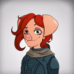 #1657 Piggy Petunia Piglet