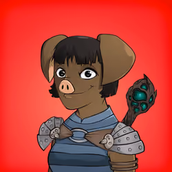 #1677 Piggy Ava Whitlock