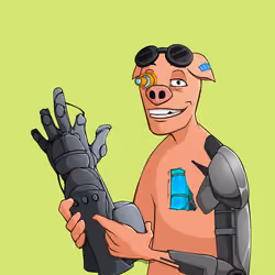 #1819 Duke Fidel Hamhock