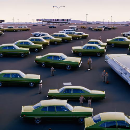 New Car Lot