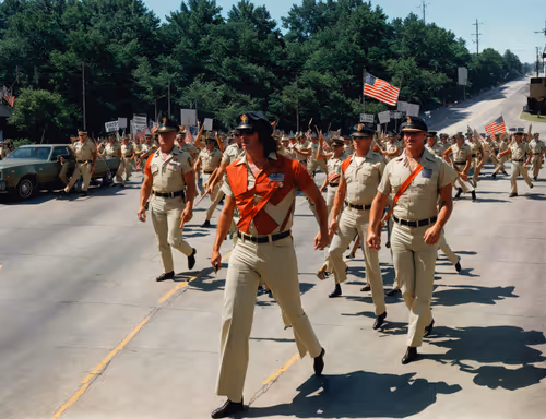 American Parade No. 9